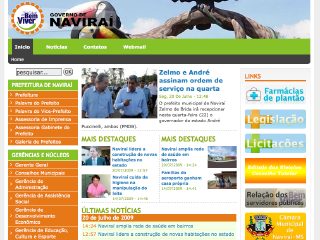 Thumbnail do site Prefeitura Municipal de Navira