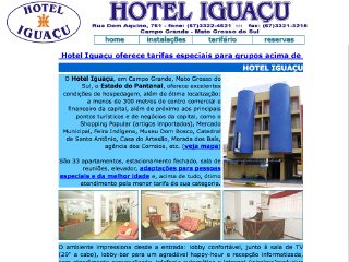 Thumbnail do site Hotel Iguaçu