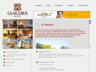 Thumbnail do site Hotel Guaicurus