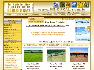 Thumbnail do site MS Rural - Fazendas a Venda no MS Mato Grosso do Sul