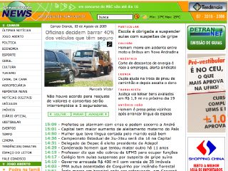 Thumbnail do site Ponta Porã News