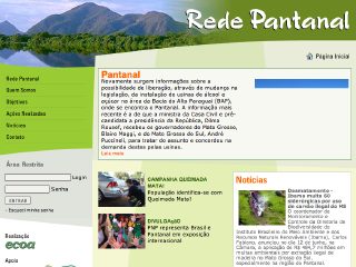 Thumbnail do site Rede Pantanal