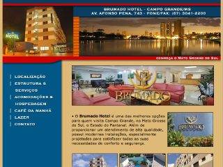 Thumbnail do site Brumado Hotel