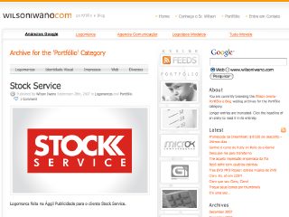 Thumbnail do site Wilson Iwano - Portflio e Blog