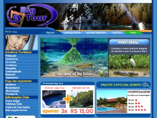 Thumbnail do site Big Tour - Viagens e Turismo