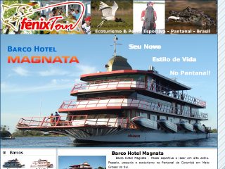 Thumbnail do site Fênix Tour - Barco Hotel Magnata