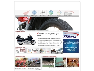 Thumbnail do site Cometa Motocenter