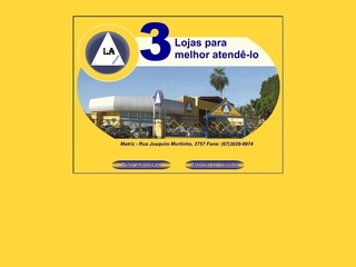 Thumbnail do site LA Veículos