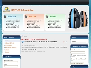 Thumbnail do site HOST MS Informtica