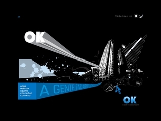 Thumbnail do site OK Comunicações