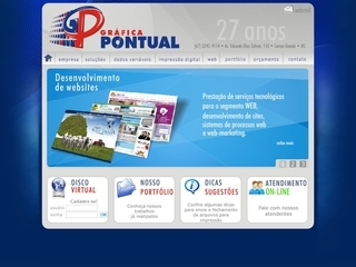 Thumbnail do site Gráfica e Editora Pontual