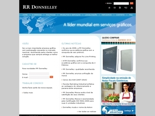 Thumbnail do site RR Donnelley