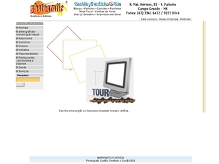 Thumbnail do site Photografic Carto, Panfleto e Cia