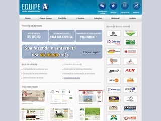 Thumbnail do site EquipeA - Internet, Multimídia e Sistemas
