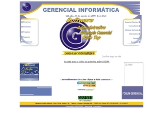 Thumbnail do site Gerencial Informtica