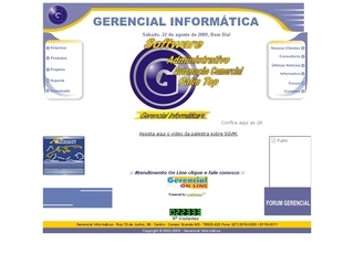 Thumbnail do site Gerencial Informática