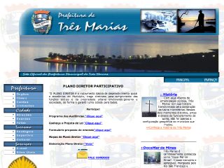 Thumbnail do site Prefeitura Municipal de Trs Marias