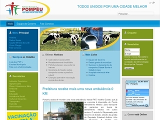 Thumbnail do site Prefeitura Municipal de Pompu