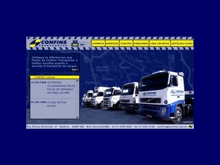Thumbnail do site Confins Transportes