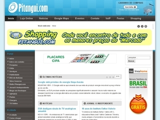 Thumbnail do site Portal Pitangui.com