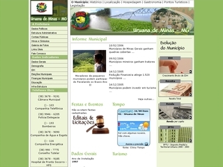 Thumbnail do site Prefeitura Municipal de Uruana de Minas