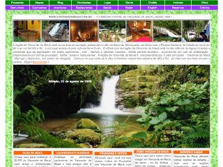 Thumbnail do site Portal Oficial de Visconde de Mau