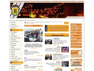 Thumbnail do site Prefeitura Municipal de Itajub