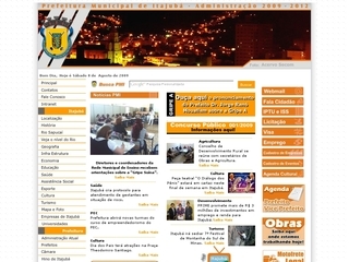 Thumbnail do site Prefeitura Municipal de Itajubá