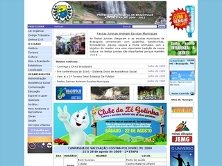 Thumbnail do site Prefeitura Municipal de Brazpolis