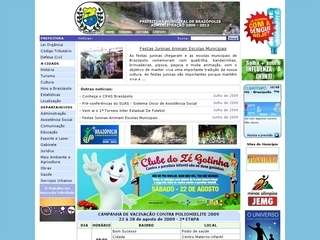 Thumbnail do site Prefeitura Municipal de Brazópolis