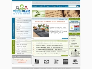 Thumbnail do site Prefeitura Municipal de So Sebastio do Paraso