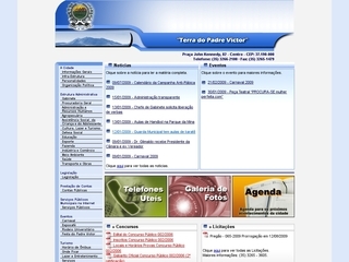 Thumbnail do site Prefeitura Municipal de Três Pontas