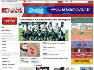 Thumbnail do site Portal Arax