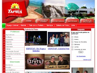 Thumbnail do site Prefeitura Municipal de Tapira