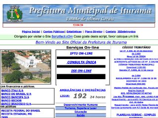 Thumbnail do site Prefeitura Municipal de Iturama