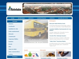 Thumbnail do site Prefeitura Municipal de Ituiutaba