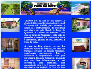 Thumbnail do site Casa da Bete