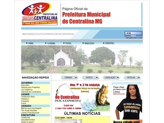 Thumbnail do site Prefeitura Municipal de Centralina