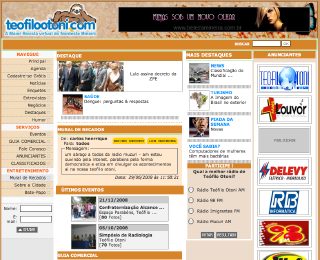 Thumbnail do site Portal Tefilo Otoni