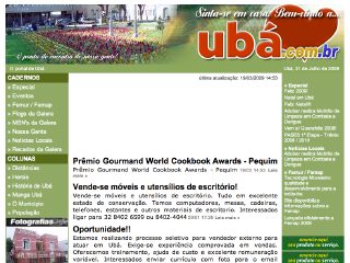 Thumbnail do site Ub News