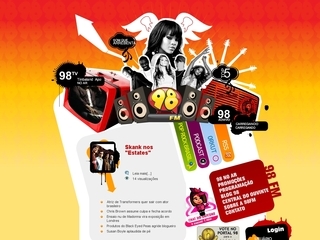 Thumbnail do site 98 Fm - Belo Horizonte