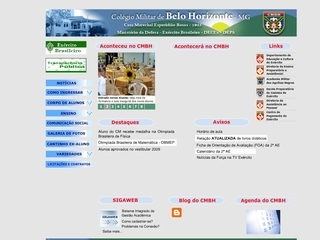 Thumbnail do site Colégio Militar de Belo Horizonte