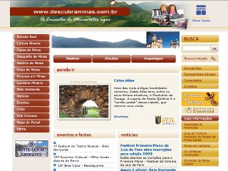 Thumbnail do site Portal Descubraminas