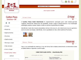 Thumbnail do site Carlton Plaza Hotel Uberlândia