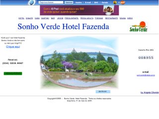 Thumbnail do site Hotel Fazenda Sonho Verde