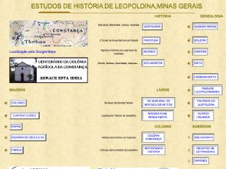 Thumbnail do site Estudos histricos e genealgicos de Leopoldina