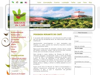 Thumbnail do site Pousada Mirante do Caf