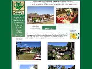 Thumbnail do site Pousada das Montanhas