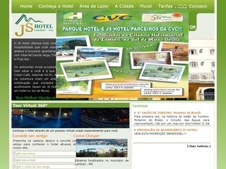 Thumbnail do site JS Hotel