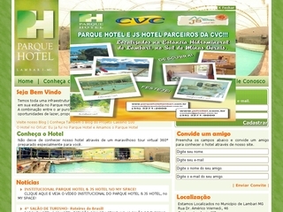 Thumbnail do site Parque Hotel Lambari